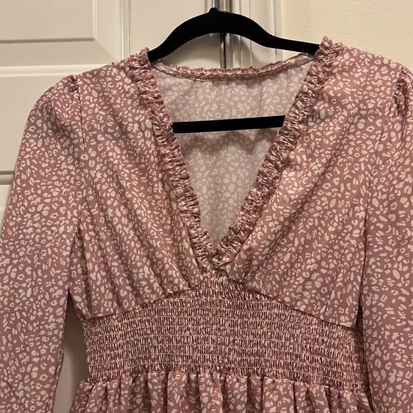 Long Sleeve Dress Maternity   Mom Size M length 33 Pit to Pit 18 - Picture 2 of 6